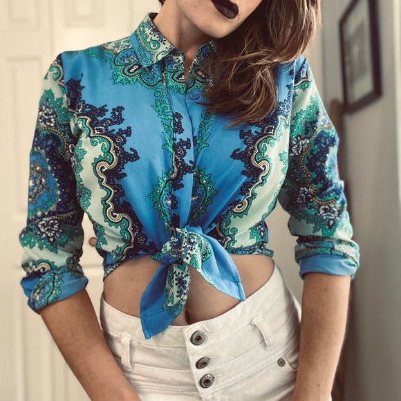 🌸3 for $15🌸 Apt. 9 Button Up Blouse - Picture 2 of 6